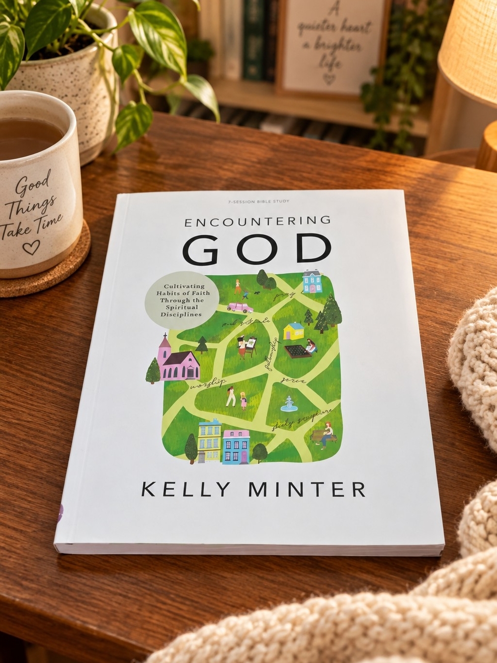 Encountering God - Bible Study Book with Video Access by Kelly Minter.